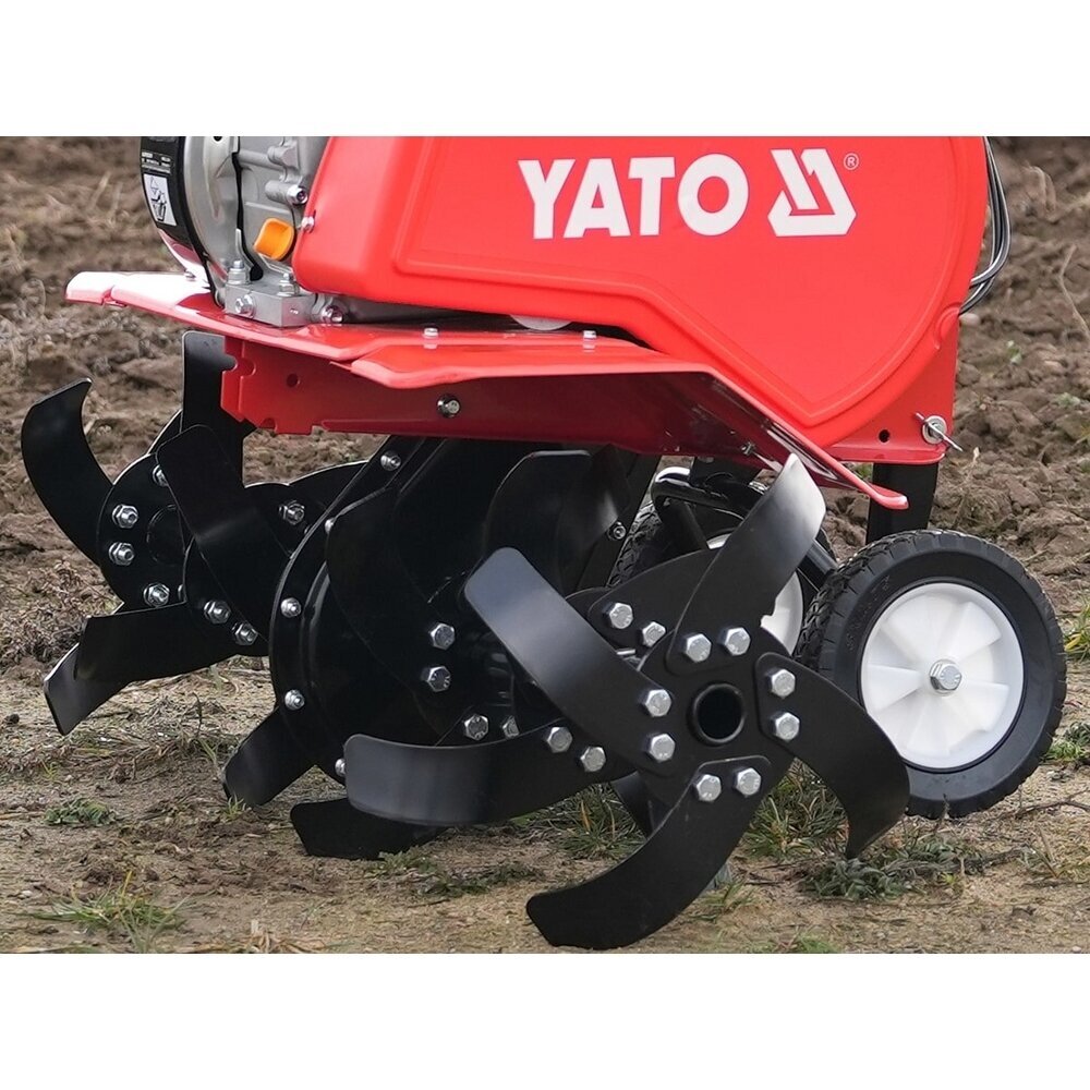 Benzininis motoblokas 196cm³ 35–85cm darbinis plotis YATO YT-85591 14 Benzininis motoblokas 196cm³ 35–85cm darbinis plotis YATO YT-85591 14