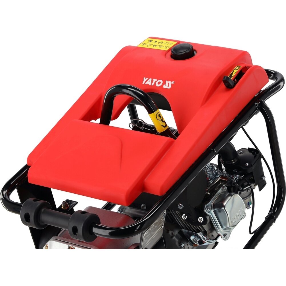 Benzininis grunto tankintuvas (vibroplūktuvas) 4,1 kW | Loncin LC168F-2H | 10 kN YATO 11 Benzininis grunto tankintuvas (vibroplūktuvas) 4,1 kW | Loncin LC168F-2H | 10 kN YATO 11