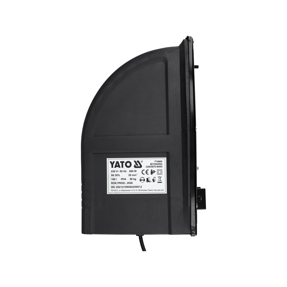 Betono maišyklė | 800W | 160L YATO 16