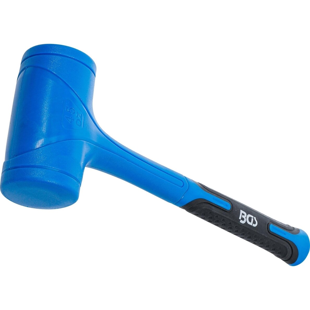 Beinercinis plaktukas minkšta galvutė Ø 65 mm 1275 g 74445 BGS Technik