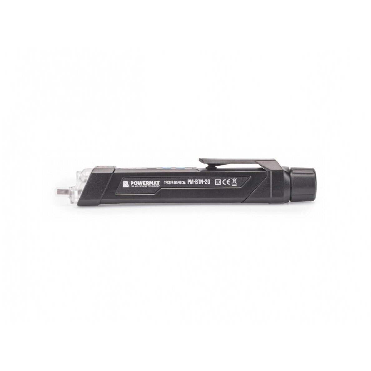Bekontaktis įtampos testeris 12V / 48V - 1000V Powermat PM-BTN-20 3 Bekontaktis įtampos testeris 12V / 48V - 1000V Powermat PM-BTN-20 3