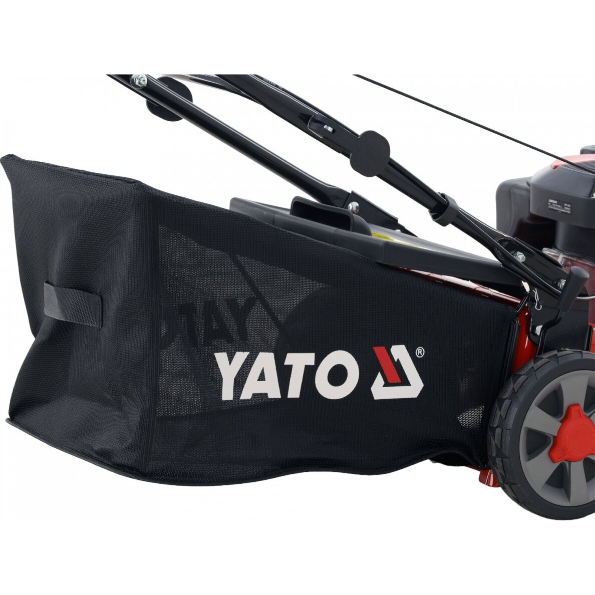 Benzininė vejapjovė su „Loncin“ 2,4 kW varikliu | 46 cm | 60 l YATO 9