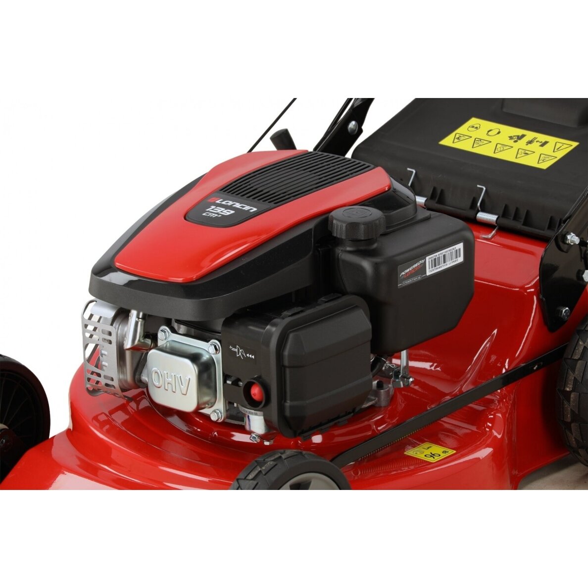 Benzininė vejapjovė su „Loncin“ 2,4 kW varikliu | 46 cm | 60 l YATO 7 Benzininė vejapjovė su „Loncin“ 2,4 kW varikliu | 46 cm | 60 l YATO 7