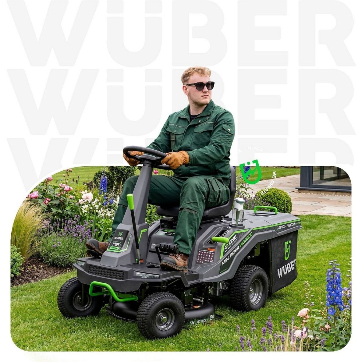 Benzininis sodo traktoriukas WUBER W09300 | 61 cm | 224 cm³ | 4,5 kW su surinkimu 11 Benzininis sodo traktoriukas WUBER W09300 | 61 cm | 224 cm³ | 4,5 kW su surinkimu 11