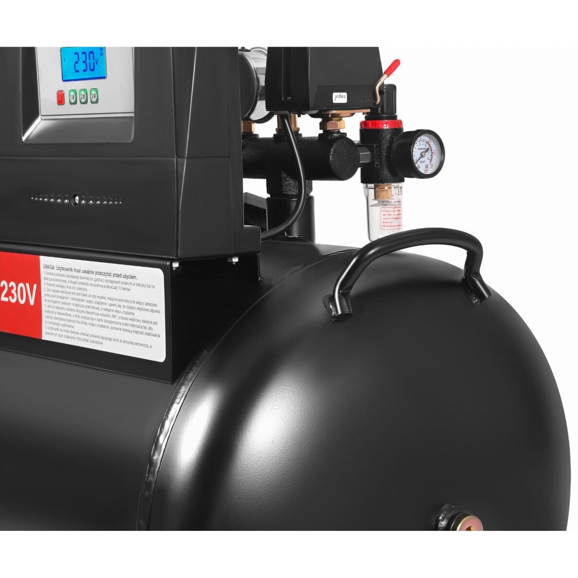 Betepalinis oro kompresorius 200L KD4084 – 3x2200W, 750 l/min 7