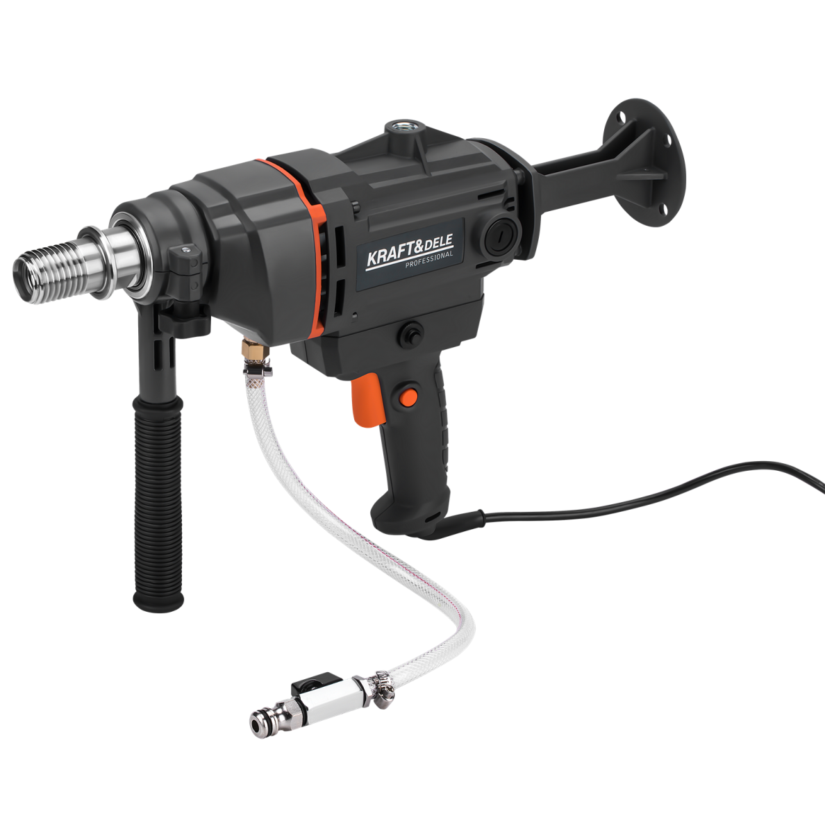 Betono gręžimo įrenginys iki Ø202mm, 2300W Kraftdele KD5952 Betono gręžimo įrenginys iki Ø202mm, 2300W Kraftdele KD5952