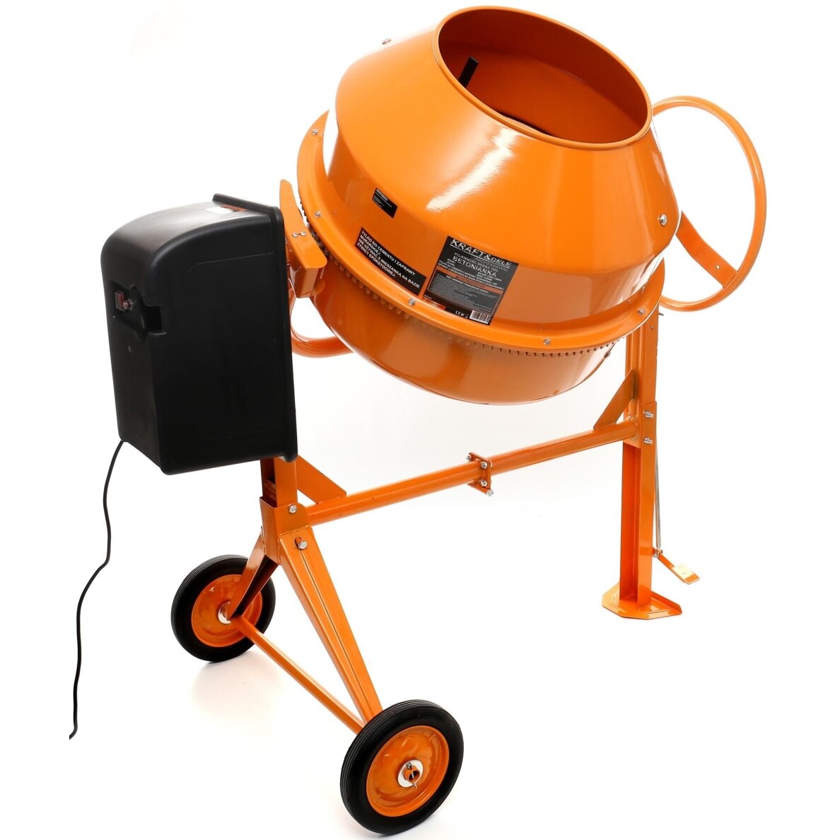 Betono maišyklė 140ltr 850W Kraftdele KD490 1