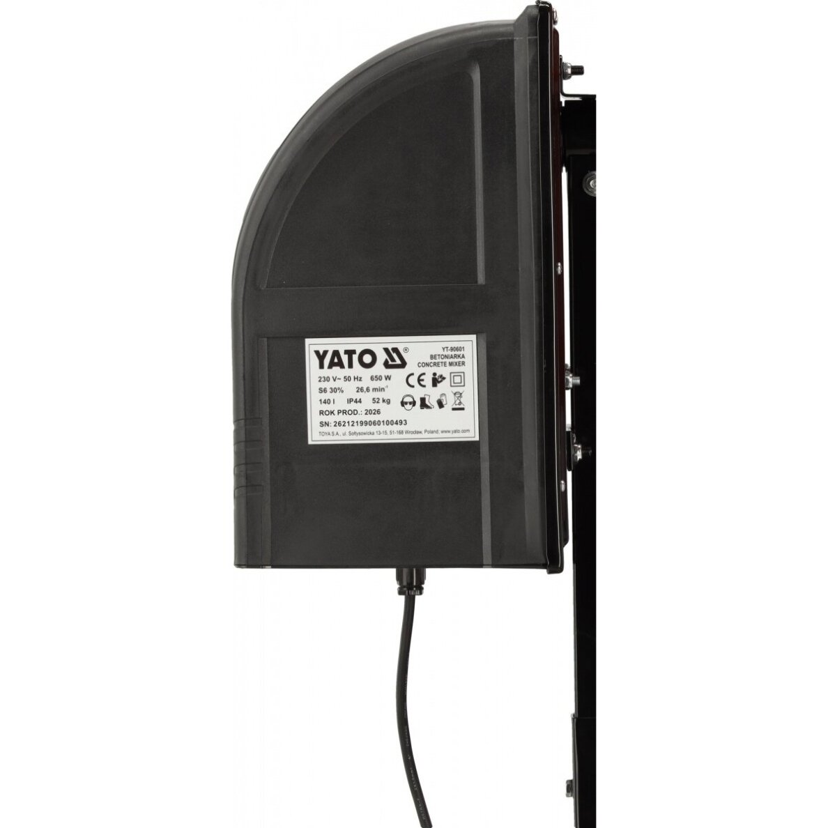 Betono maišyklė | 650W | 140L YATO 15