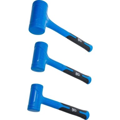 Beinercinių plaktukų rinkinys minkšta galvutė Ø 47 / 55 / 65 mm 450 / 765 / 1275 g 3 vnt. 74442B BGS Technik Beinercinių plaktukų rinkinys minkšta galvutė Ø 47 / 55 / 65 mm 450 / 765 / 1275 g 3 vnt. 74442B BGS Technik