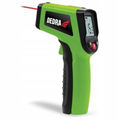 Bekontaktis lazerinis termometras - Pirometras -50...+600°С DEDRA DED0951 Bekontaktis lazerinis termometras - Pirometras -50...+600°С DEDRA DED0951