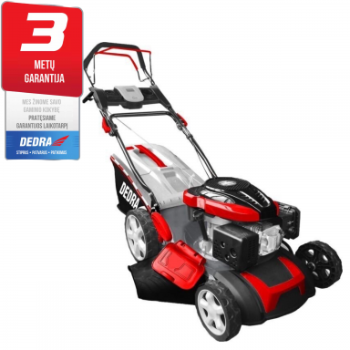 Benzinininė savaeigė žoliapjovė DEDRA 3,6kW(LONCIN 51cm) DED8725-51L Benzinininė savaeigė žoliapjovė DEDRA 3,6kW(LONCIN 51cm) DED8725-51L