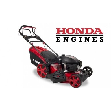 Benzinininė savaeigė žoliapjovė RIDER 53cm Honda