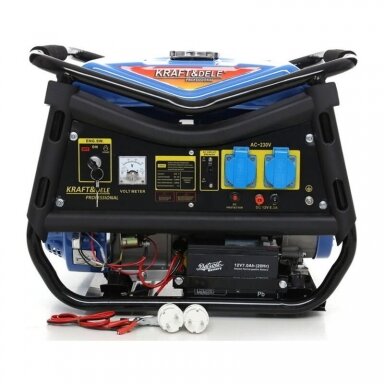 Benzininis elektros generatorius su elektriniu starteriu 2.8KW/3.0KW Kraftdele Benzininis elektros generatorius su elektriniu starteriu 2.8KW/3.0KW Kraftdele
