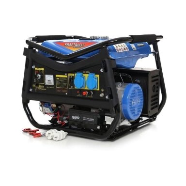 Benzininis elektros generatorius su elektriniu starteriu 2.8KW/3.0KW Kraftdele Benzininis elektros generatorius su elektriniu starteriu 2.8KW/3.0KW Kraftdele