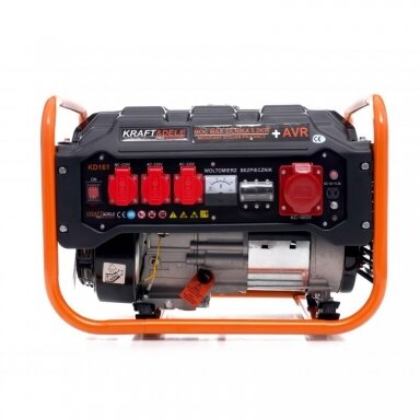 Trifazis elektros generatorius 3.5kW / 2.8kW 220V / 380V KRAFT&DELE KD161 Trifazis elektros generatorius 3.5kW / 2.8kW 220V / 380V KRAFT&DELE KD161