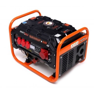 Trifazis elektros generatorius 3.5kW / 2.8kW 220V / 380V KRAFT&DELE KD161 Trifazis elektros generatorius 3.5kW / 2.8kW 220V / 380V KRAFT&DELE KD161