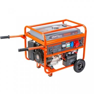 Benzininis elektros generatorius 7.5kW 220/380V KD147 Kraftdele KD147 Benzininis elektros generatorius 7.5kW 220/380V KD147 Kraftdele KD147