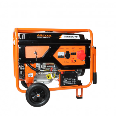 Benzininis elektros generatorius Astor 5.5kW/5.0kW 220V/380V BS6500TE Benzininis elektros generatorius Astor 5.5kW/5.0kW 220V/380V BS6500TE