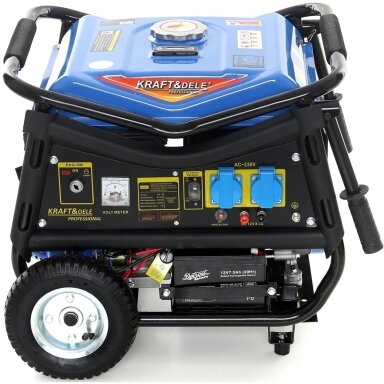 Benzininis elektros generatorius su elektriniu starteriu 2.8KW/3.0KW Kraftdele KD144 Benzininis elektros generatorius su elektriniu starteriu 2.8KW/3.0KW Kraftdele KD144