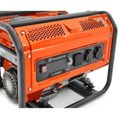 Benzininis generatorius Husqvarna G3200P 3.0 kW Benzininis generatorius Husqvarna G3200P 3.0 kW