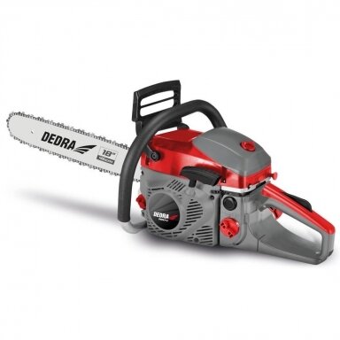 Benzininis grandininis pjūklas DEDRA 2,1kW 45cm DED8712 Benzininis grandininis pjūklas DEDRA 2,1kW 45cm DED8712