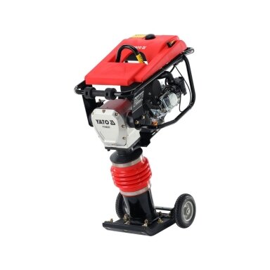 Benzininis grunto tankintuvas (vibroplūktuvas) 4,1 kW | Loncin LC168F-2H | 10 kN YATO Benzininis grunto tankintuvas (vibroplūktuvas) 4,1 kW | Loncin LC168F-2H | 10 kN YATO