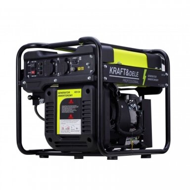 Benzininis inverterinis generatorius 3500W 230V Kraft&Dele