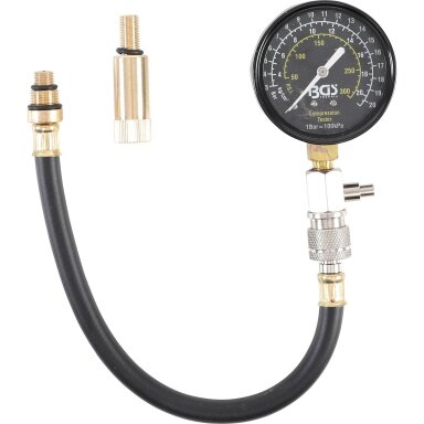 Benzininis kompresijos matuoklis M10 + M14 Benzininis kompresijos matuoklis M10 + M14
