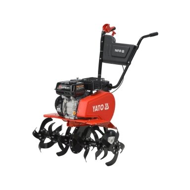 Benzininis motoblokas 196cm³ 35–85cm darbinis plotis YATO YT-85591 Benzininis motoblokas 196cm³ 35–85cm darbinis plotis YATO YT-85591