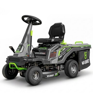 Benzininis sodo traktoriukas WUBER W09300 | 61 cm | 224 cm³ | 4,5 kW su surinkimu Benzininis sodo traktoriukas WUBER W09300 | 61 cm | 224 cm³ | 4,5 kW su surinkimu