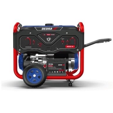 Benzininis trifazis elektros generatorius 8.3KW/8.0KW DEDRA 230V/380V DEGB9203K Benzininis trifazis elektros generatorius 8.3KW/8.0KW DEDRA 230V/380V DEGB9203K