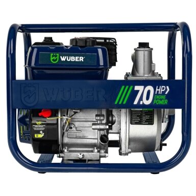 Benzininis vandens siurblys 2" Motopompa WUBER W40424 Benzininis vandens siurblys 2" Motopompa WUBER W40424