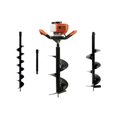 Benzininis žemės grąžtas + 3 grąžtai 10cm,20cm,30cm + ilgintuvas 50cm Geko G84020 Benzininis žemės grąžtas + 3 grąžtai 10cm,20cm,30cm + ilgintuvas 50cm Geko G84020
