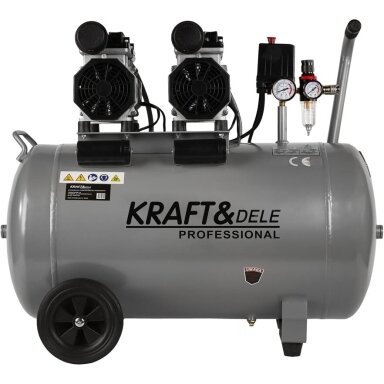 Betepalinis kompresorius 100L 2×1500W Kraftdele Betepalinis kompresorius 100L 2×1500W Kraftdele