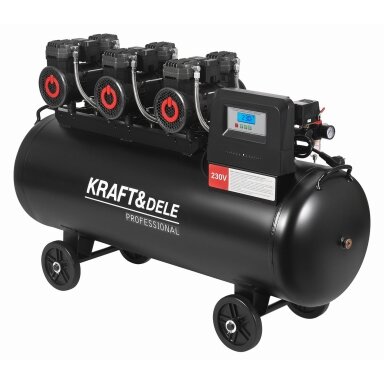 Betepalinis oro kompresorius 200L KD4084 – 3x2200W, 750 l/min Betepalinis oro kompresorius 200L KD4084 – 3x2200W, 750 l/min