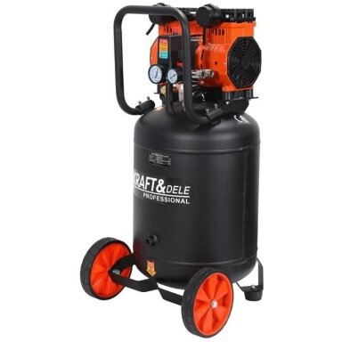 Betepalinis oro kompresorius Kraft&Dele KD1388 | 50L, 2000W, 8 bar Betepalinis oro kompresorius Kraft&Dele KD1388 | 50L, 2000W, 8 bar