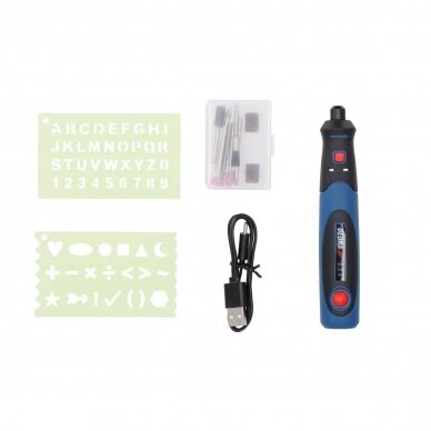 Belaidis mini šlifuoklis 3.6V, USB DEDRA DED7940Z1 3 Belaidis mini šlifuoklis 3.6V, USB DEDRA DED7940Z1 3