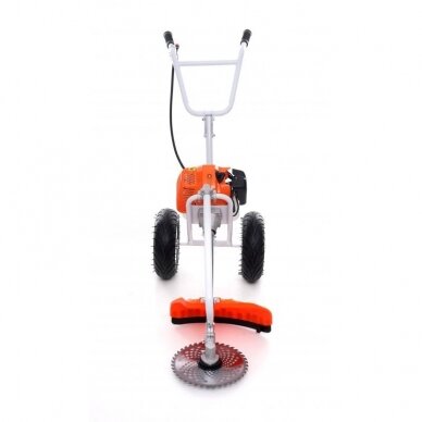 Benzinininė vėjapjovė ant ratukų 3.8kW 6