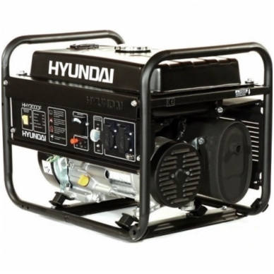 Benzininis elektros generatorius Hyundai 3kW/2,6kW 1