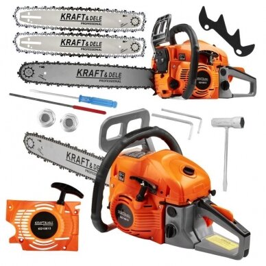 Benzininis grandininis pjūklas 5,9 AG / 16"(40cm) / 18"(45cm) 5 Benzininis grandininis pjūklas 5,9 AG / 16"(40cm) / 18"(45cm) 5
