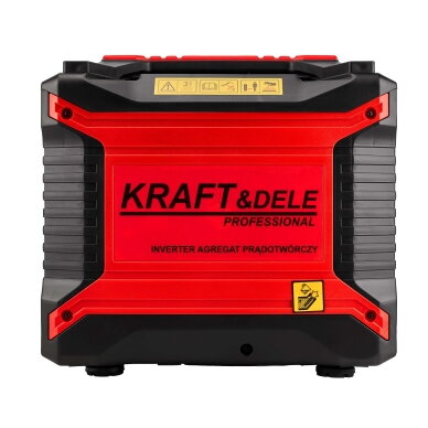 Benzininis inverterinis generatorius 230V 2.0/2.5kW Kraftdele 3 Benzininis inverterinis generatorius 230V 2.0/2.5kW Kraftdele 3
