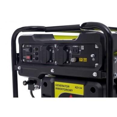 Benzininis inverterinis generatorius 3500W 230V Kraft&Dele 3
