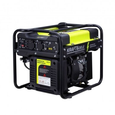 Benzininis inverterinis generatorius 3500W 230V Kraft&Dele 8 Benzininis inverterinis generatorius 3500W 230V Kraft&Dele 8