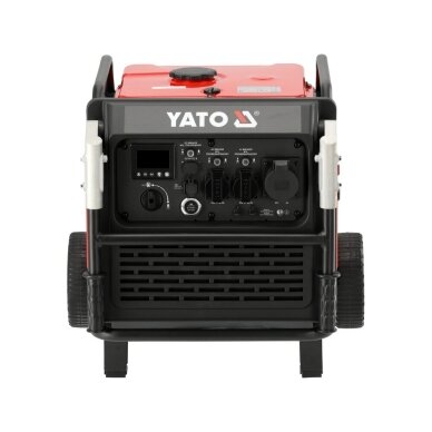 Benzininis inverterinis generatorius 5,0/5,5kW su elektriniu starteriu YATO YT-85486 2 Benzininis inverterinis generatorius 5,0/5,5kW su elektriniu starteriu YATO YT-85486 2
