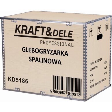 Benzininis kultivatorius 10AG Kraftdele 18