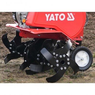 Benzininis motoblokas 196cm³ 35–85cm darbinis plotis YATO YT-85591 14 Benzininis motoblokas 196cm³ 35–85cm darbinis plotis YATO YT-85591 14