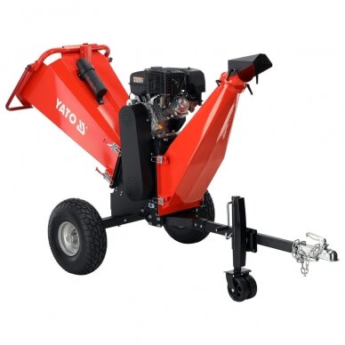 Benzininis šakų smulkintuvas, skersmuo 150mm 420cm3 YATO YT-86158 1