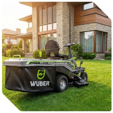 Benzininis sodo traktoriukas WUBER W09300 | 61 cm | 224 cm³ | 4,5 kW su surinkimu 14 Benzininis sodo traktoriukas WUBER W09300 | 61 cm | 224 cm³ | 4,5 kW su surinkimu 14