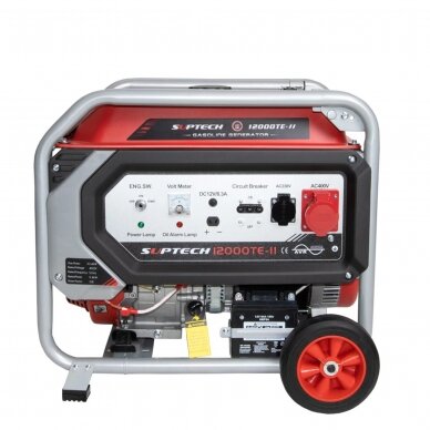 Benzininis trifazis elektros generatorius 9.4KW/10.4KW, 230V / 400V 1