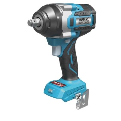 Bešepetėlinis akumuliatorinis smūginis veržliaraktis 850Nm/1100Nm DEDRA SAS+ALL DED7166, 1/2" laikiklis, 18V Bešepetėlinis akumuliatorinis smūginis veržliaraktis 850Nm/1100Nm DEDRA SAS+ALL DED7166, 1/2" laikiklis, 18V